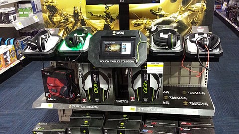 Best Buy Turtle Beach Interactive Endcap