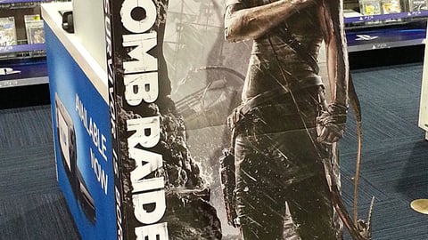 'Tomb Raider' Best Buy Standee