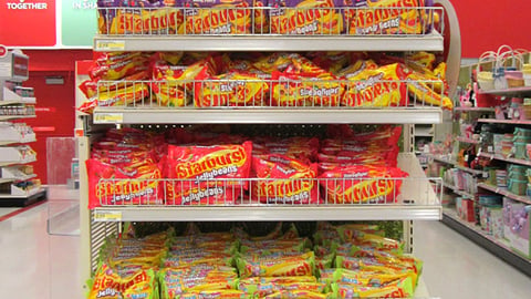 Target 'Hidden Treasures Inside' Confectionary Endcap