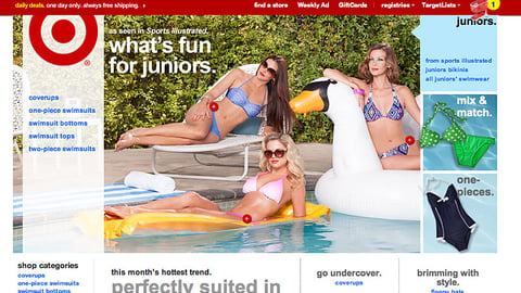 Target.com Swimsuit Shop