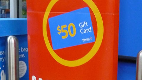 Samsung Walmart 'Gift Card Giveaway' Security Wrap