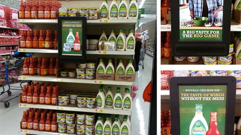 Walmart Multi-Brand 'Big Game' Smart Network Endcap