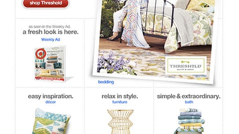 Target Threshold Email