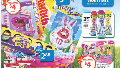 Walmart 'Save A Basketful' Front-Page Feature
