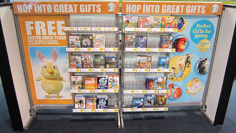 Best Buy Easter Video Gondola