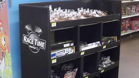 Walmart 'Race Time' Half-Pallet