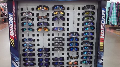 Walmart NASCAR 'Race Series' Sunglass Pallet