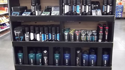 Axe Apollo Walmart Pallet Display