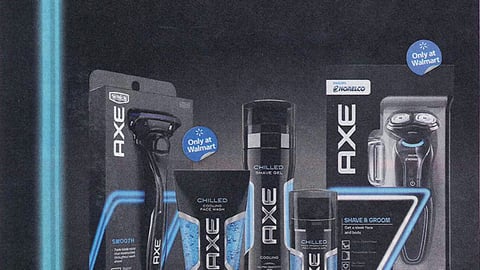 Axe 'Face + Shave' Walmart FSI