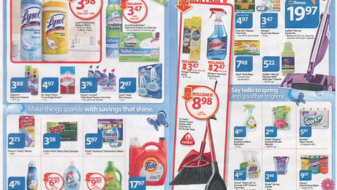 Walmart 'Spring Cleaning' Feature