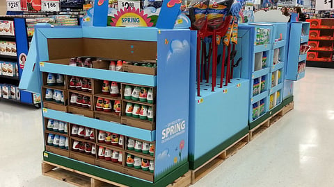 Walmart 'Say Hello to Spring' Pallet Train