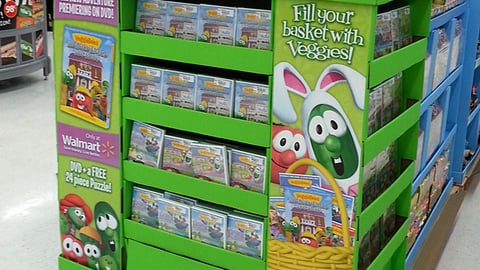 'VeggieTales' Walmart Easter Half-Pallet