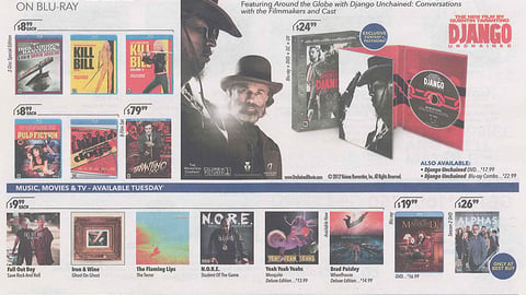 Best Buy 'Django Unchained' Feature