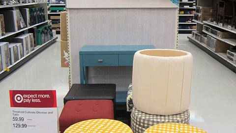 Target Threshold Furniture Endcap