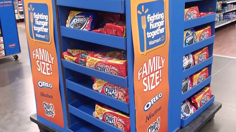 Nabisco Walmart 'Fighting Hunger Together' Pallet