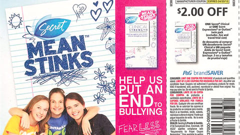 Secret 'Mean Stinks' FSI