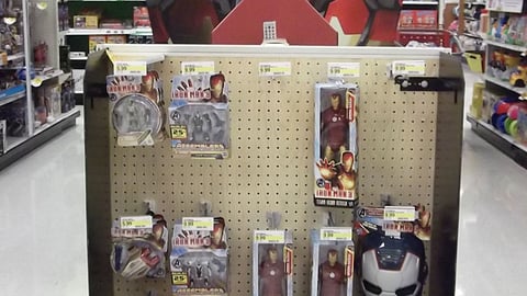 Target 'Iron Man 3' Endcap