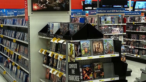 Target 'Build Your Collection' Home Video Endcap