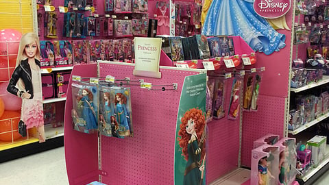 Target Disney 'National Princess Week' Endcap