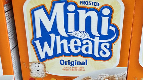 Frosted Mini-Wheats Walmart 'Fighting Hunger Together' Packaging