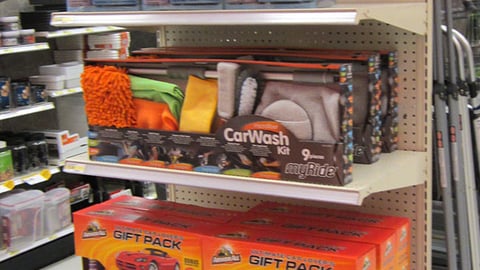 Target 'A Day for Dad' Automotive Endcap