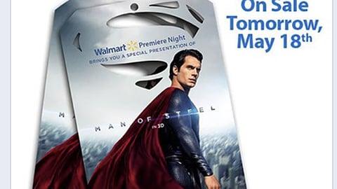 Walmart 'Man of Steel' Facebook Update