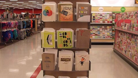 Target Just Wink 'Dad's Day' Endcap