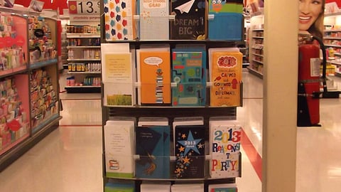 Target 'Grad's Day' Greeting Card Endcap
