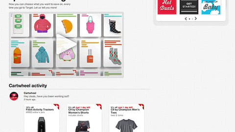 Target Cartwheel Landing Page