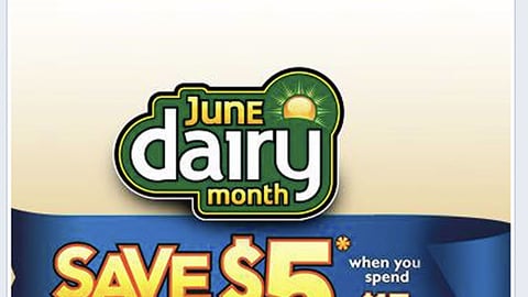 Safeway 'June Dairy Month' Facebook Update