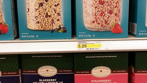 Target Private-Label Granola Packaging