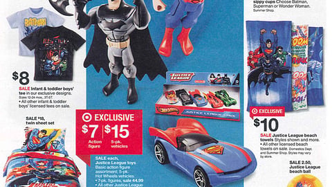 Target 'Justice League' Feature