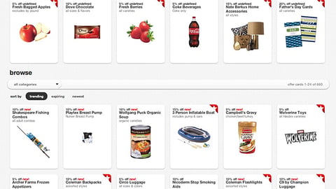 Target Cartwheel Offers Page