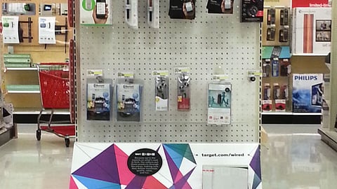 Target 'Wired' Endcap