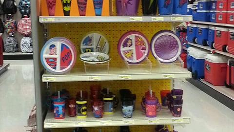 Target 'Justice League' Endcap