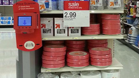 Target 'Hot Dog' Endcap Header