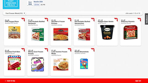 Target Cartwheel Nestlé Collection Page