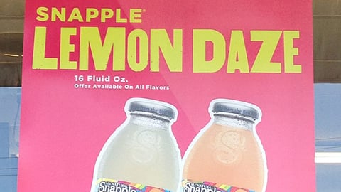 Snapple LemonDaze 7-Eleven Poster