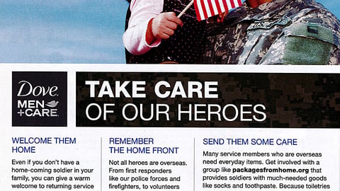 Dove Men+Care 'Our Heroes' Ad