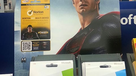 Norton Walmart 'Man of Steel' Header