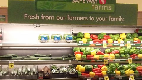 Safeway Farms Header Sign