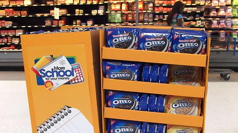 Nabisco Walmart 'More School' Pallet