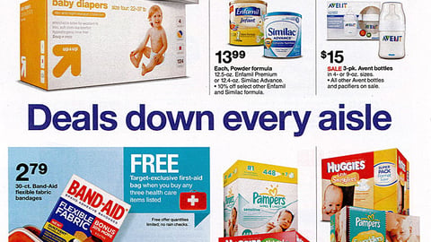 Target J&J 'First-Aid Bag' Feature