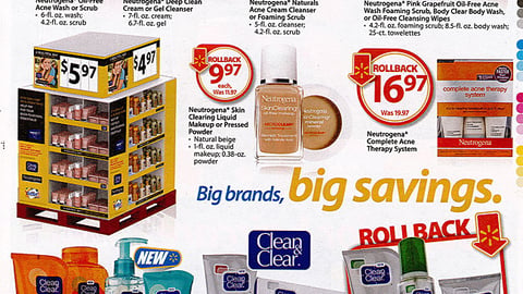 Walmart J&J 'Big Savings' Feature
