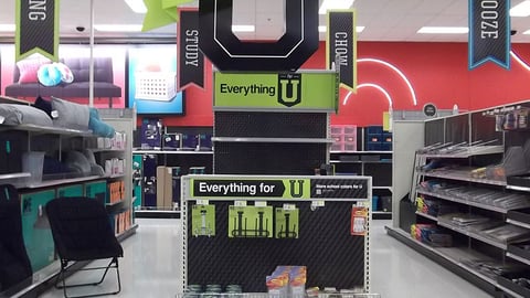 Target 'Bullseye U' Department