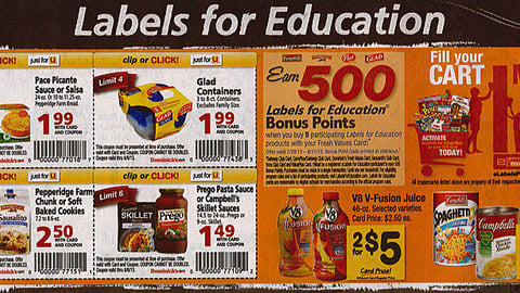Dominick's 'Labels for Education' Feature