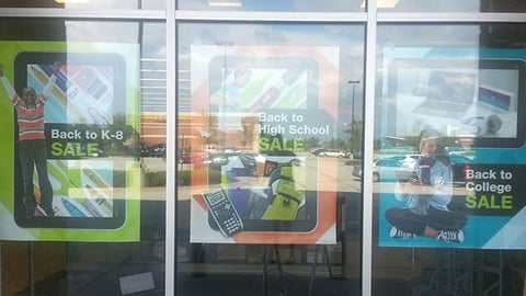 OfficeMax 'Sale' Window Posters