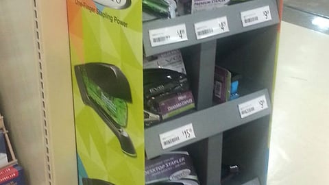 PaperPro OfficeMax 'Staplers' Floorstand