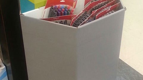 Pentel OfficeMax 'Pens' Dump Bin