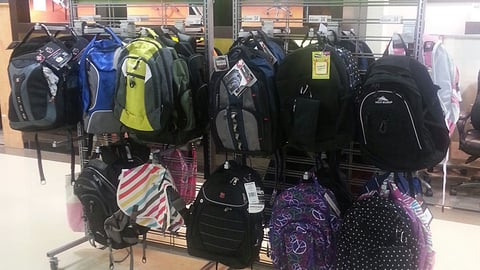 OfficeMax 'Backpacks' Racks